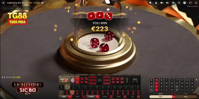 Mỗi ván Tài Xỉu chỉ diễn ra thời gian ít phút