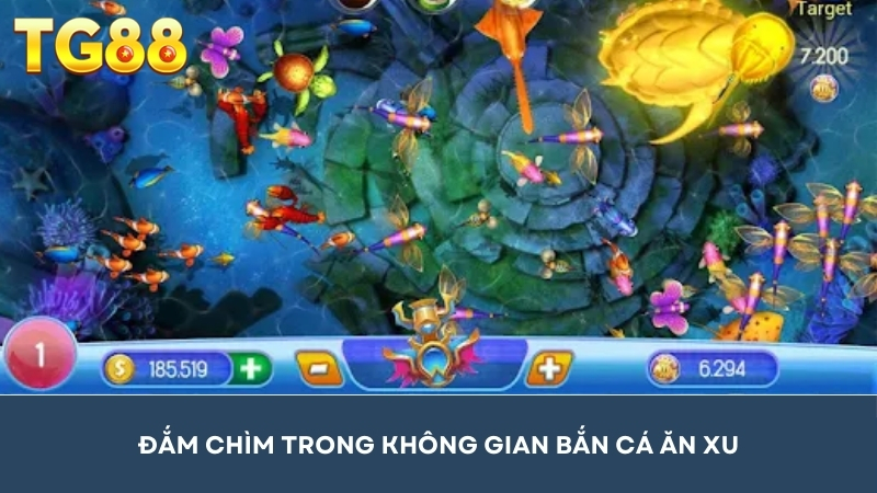 Đắm mình trong không gian bắn cá ăn xu